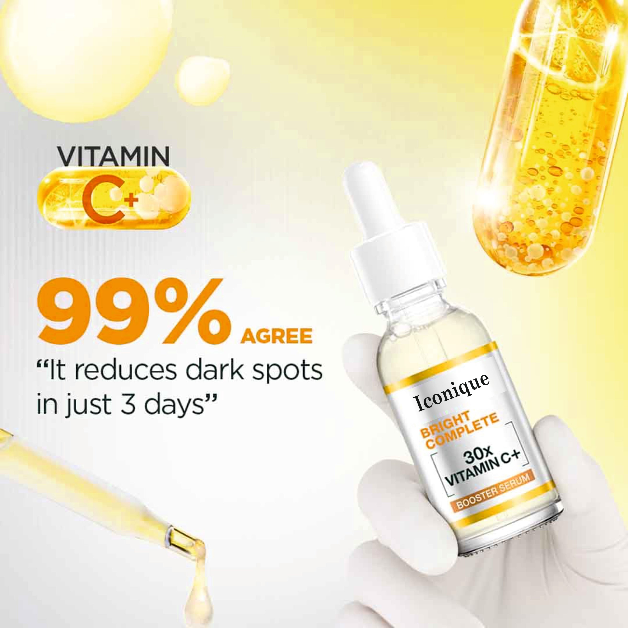Iconique Bright Complete Vitamin C+ Booster Serum